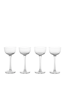 FERM LIVING kieliszki do likieru HOST przezroczyste zestaw 4 szt.