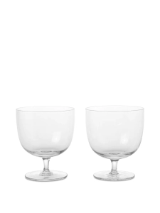 FERM LIVING kieliszki do wody HOST przezroczyste zestaw 2 szt.