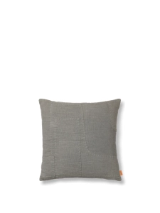 FERM LIVING poduszka DARN szaroniebieska