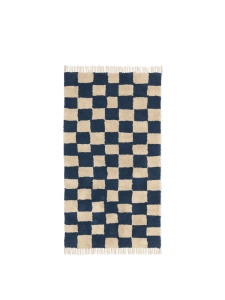 FERM LIVING dywan MARA piaskowo-niebieski