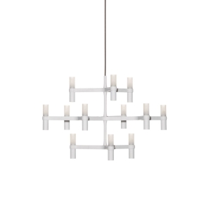 NEMO LIGHTING lampa wisząca CROWN MINOR biała