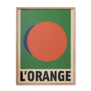 HK LIVING obraz L'ORANGE