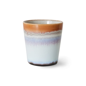 HK LIVING Kubek ceramiczny 70's ASH