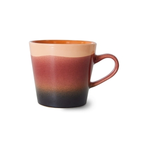 HK LIVING Kubek ceramiczny americano 70's: rise