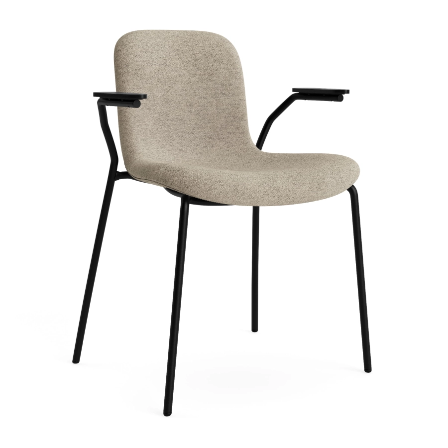 NORR11Langue Steel Armrest SoftBarnum Boucle Col 3,Oak Black.jpg