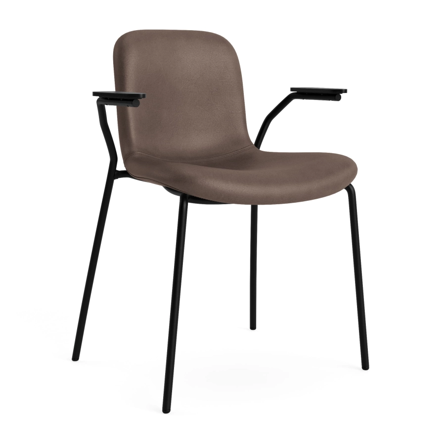 NORR11Langue Steel Armrest SoftDunes Dark Brown - 21001,Oak Black.jpg