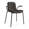 NORR11Langue Steel Armrest SoftOak Natural,Steelcut Trio 383.jpg