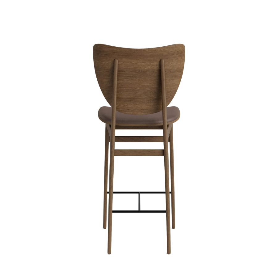 NORR11Elephant-Bar-Chair-Low-with-front-upholstery-Seat-and-backDunes-Dark-Brown---21001,Oak-Light-Smoked-(1).jpg