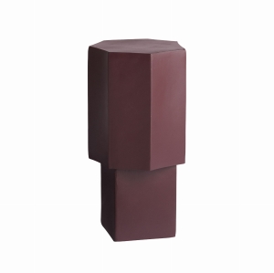 NORR 11 stolik pomocniczy QUARTZ maroon