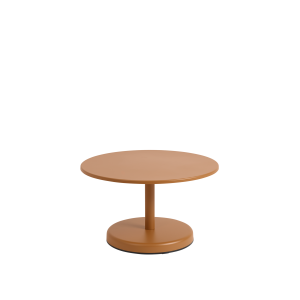 MUUTO stolik kawowy LINEAR STEEL Ø70, pomarańczowy