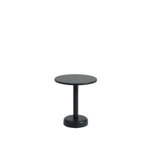 MUUTO stolik kawowy okrągły LINEAR STEEL Ø42, czarny