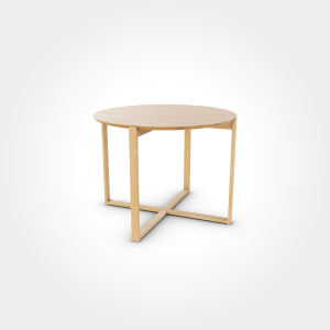 TON stolik kawowy DELTA-COFFEE Ø80 dąb