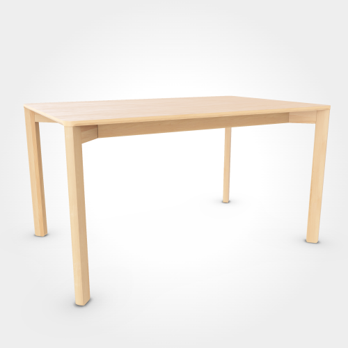 TON stół prostokątny LASU 90 x 180 fornir buk