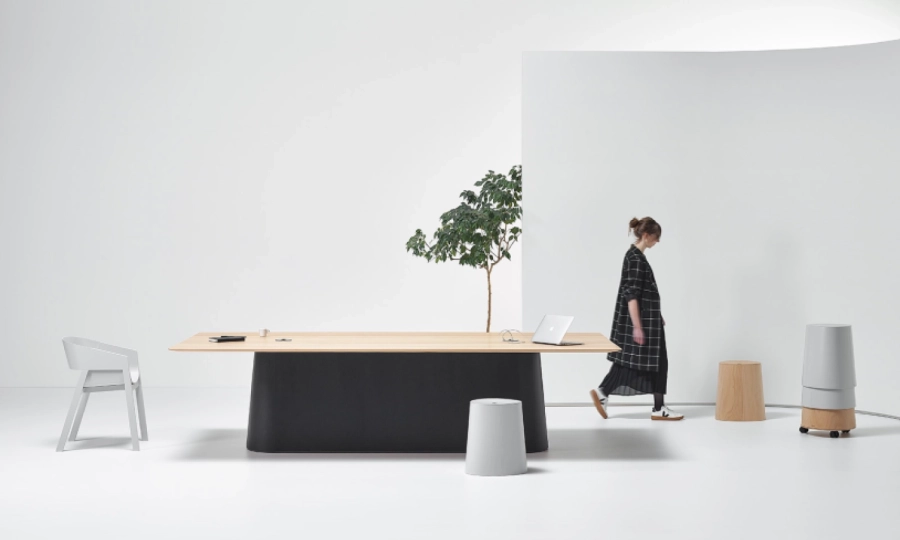 1050-p.o.v.467-beech-table-top-base-b123-lacquer-150x300cm-chamfer-edge-p.o.v.stools-beech-natural-oil-p.o.v-1-1.webp