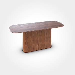 TON stół barowy sferyczny P.O.V. 90 x 220 lity orzech amerykański