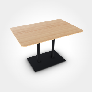 TON stół prostokątny EASY MIX & FIX 80 x 120 fornir buk