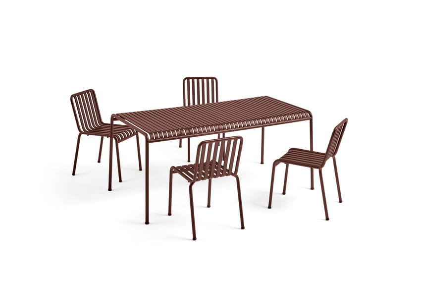 Palissade Table L170xW90xH75 iron red_Palissade Chair iron red.jpg