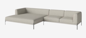 BOLIA sofa modułowa 15 CAISA nogi szara stal