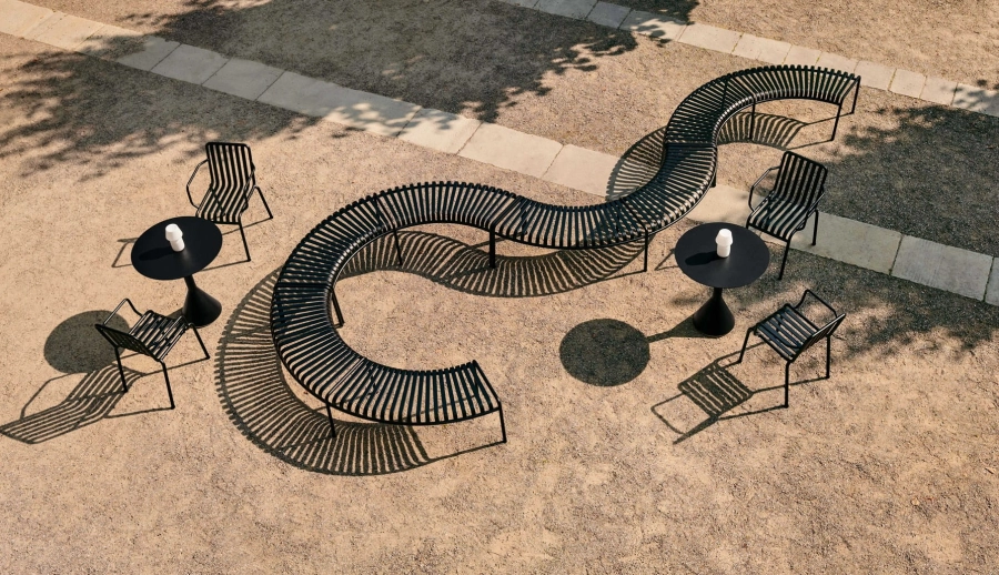 Palissade Park Bench anthracite_Palissade Cone Table anthracite_Palissade Armchair anthracite.jpg
