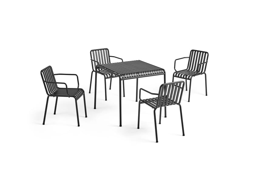 Palissade Table L82,5xW90xH75 anthracite_Palissade Armchair anthracite.jpg