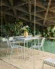 Palissade Table hot galvanised_Palissade Armchair hot galvanised_Splash Vase Round L light pink and yellow.jpg
