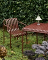 Palissade Dining Armchair iron red_Palissade Table L170xW90xH75 iron red_Mousqueton Portable oyster white 01.jpg