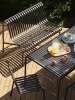 Palissade Dining Bench anthracite_Palissade Chairs anthracite_Glass Jug.jpg