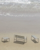 Palissade Dining Bench Armrest sky grey_Palissade Bench sky grey_Palissade Ottoman sky grey.jpg