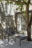 Palissade Dining Bench Armrest anthracite_Palissade Ottoman anthracite.jpg
