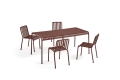Palissade Table L170xW90xH75 iron red_Palissade Chair iron red.jpg