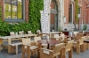 3 Days of Design 2023_Weekday Table L230xW83xH74 wb lacquered pinewood_Crate Dining Chair wb lacquer pinewood__Palissade Cone Table dia70xH74 iron red.jpg