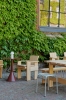 3 Days of Design 2023_Palissade Cone Table dia70xH74 iron red_Crate Dining Chair wb lacquer pinewood__Palissade Stool hot galvanised.jpg