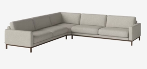 BOLIA sofa 7-osobowa narożna NORTH dąb ciemny olejowany