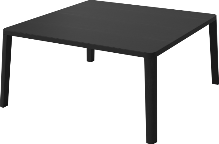 Graceful Coffee Table 90 x 90 H42 cm_Black stained oiled oak Solid 03-114-70_00003_angle.png