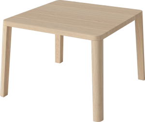 BOLIA stolik kawowy GRACEFUL 60 x 60 dąb bielony