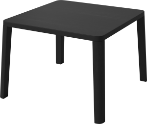 BOLIA stolik kawowy GRACEFUL 60 x 60 dąb czarny
