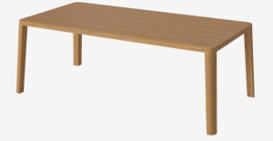 BOLIA stolik kawowy GRACEFUL 120 x 60 dąb naturalny