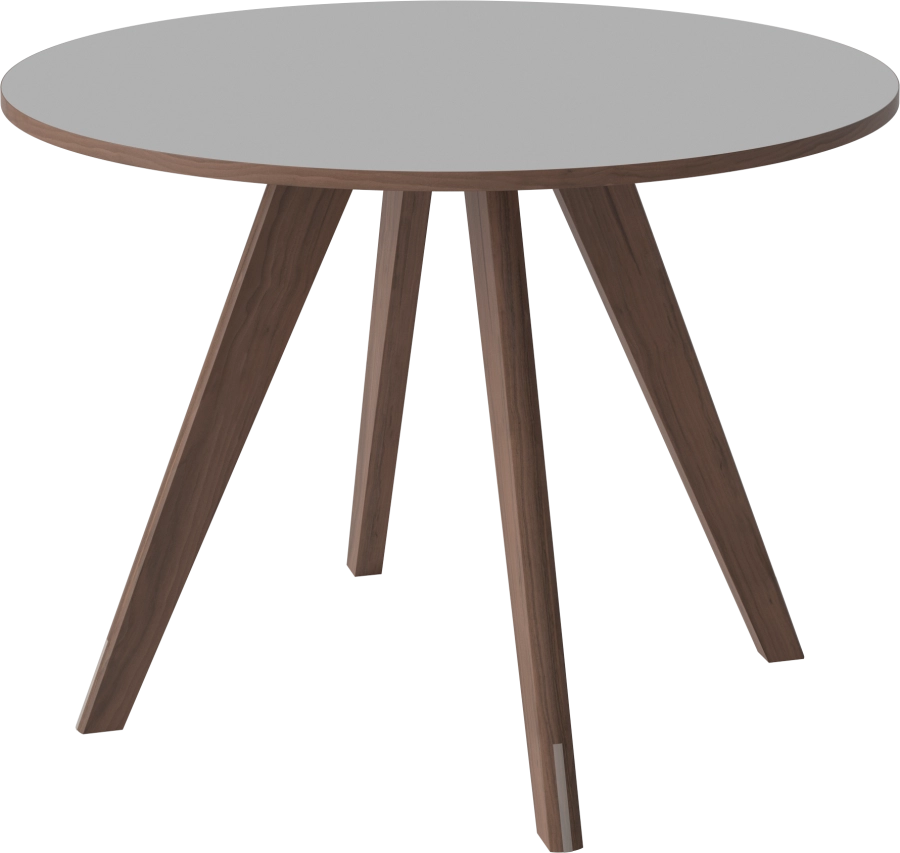 New Mood Round Dining Table Ø100_Light Grey Fenix laminate_Oiled walnut Solid_TSCA 03-017-57_00002_angle.png