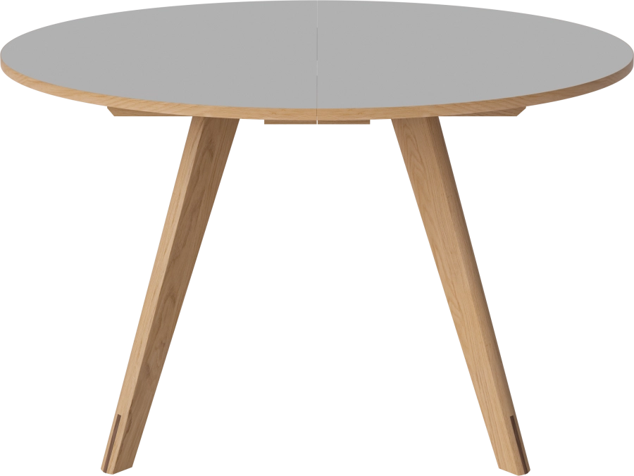 New Mood Round Dining Table Ø123.5 cm_Light Grey Fenix laminate_Oiled oak Solid_TSCA 03-017-50_00001.png
