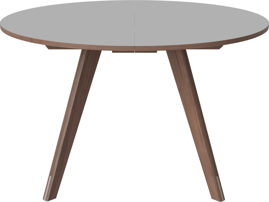 New Mood Round Dining Table Ø123.5 cm_Light Grey Fenix laminate_Oiled walnut Solid_TSCA 03-017-50_00002.png