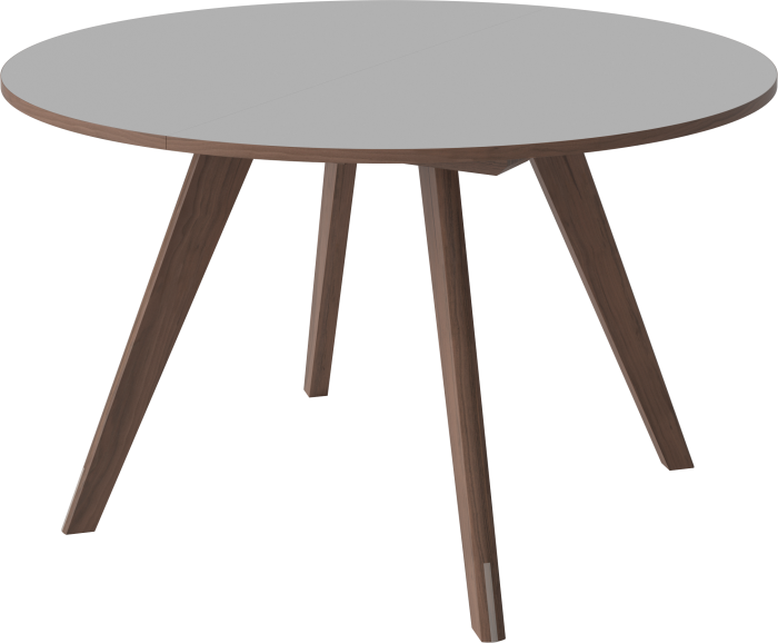 New Mood Round Dining Table Ø123.5 cm_Light Grey Fenix laminate_Oiled walnut Solid_TSCA 03-017-50_00002_angle.png