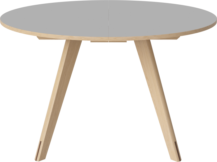 New Mood Round Dining Table Ø123.5 cm_Light Grey Fenix laminate_White pigmented oiled oak Solid_TSCA 03-017-50_00003.png