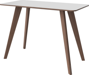 BOLIA stół barowy prostokątny NEW MOOD 150 x 75 orzech naturalny / biały laminat