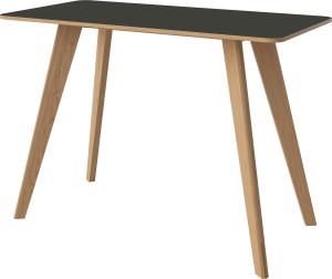 BOLIA stół barowy prostokątny NEW MOOD 150 x 75 dąb naturalny / szary nanolaminat