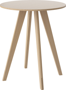 BOLIA stół barowy okrągły NEW MOOD ∅90 dąb bielony