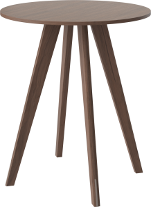 BOLIA stół barowy okrągły NEW MOOD ∅90 orzech olejowany