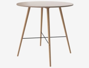 BOLIA stół barowy BEAVER Ø110 dąb naturalny olejowany