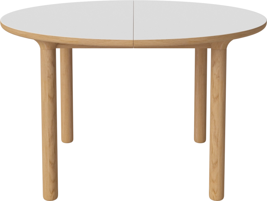 Yacht Dining table Round-Top_White laminate_Oiled oak Solid_Round legs_TSCA 03-096-07_10556445.png