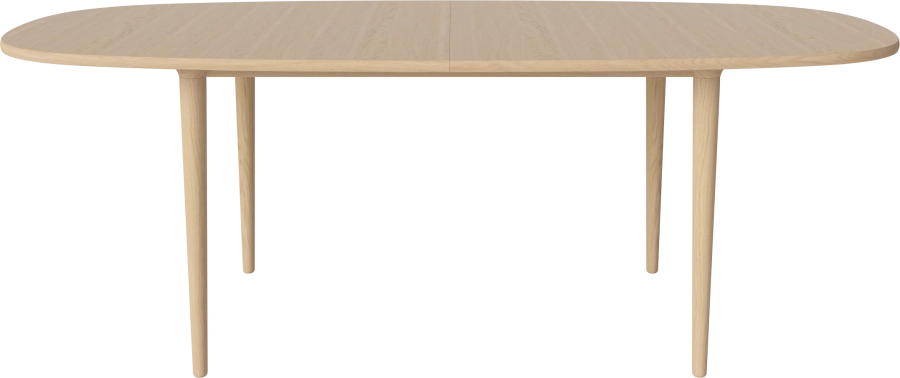 Yacht Dining Table 210 cm - Top_White pigmented oiled oak_White pigmented oiled oak_Conical legs_TSCA 03-096-06_10556449.png