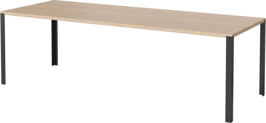 Link Table 240 x 90 cm_White pigmented oiled oak_Black lacquered steel 03-129-25_00004_angle.png